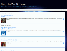 Tablet Screenshot of diaryofapsychichealer.com